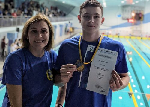 
Спортсмен з Тернополя завоював бронзу на Чемпіонаті України з плавання (фото)