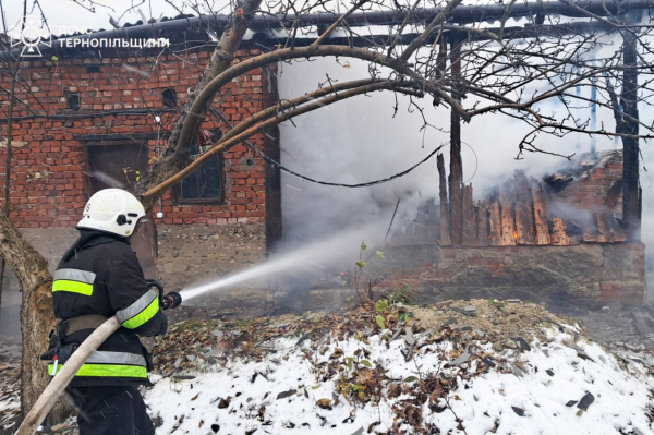 
У Чорткові посеред вулиці спалахнув автомобіль (фото)