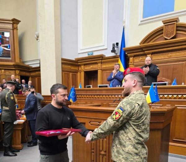 Командир з Теребовлянщини став повним кавалером ордена “За мужність”