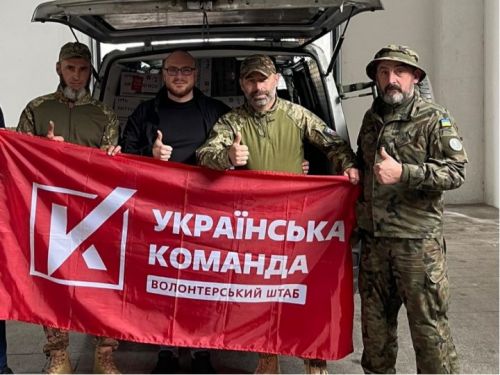 
1000 днів повномасштабної війни: волонтери «Української команди» підбили підсумки своєї роботи