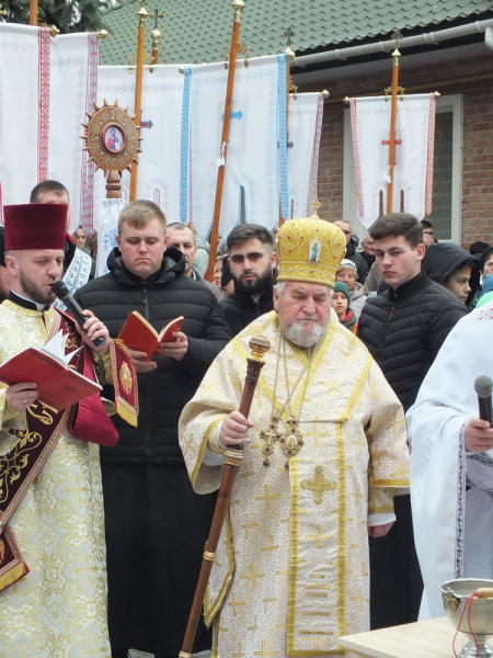 У Тернополі освятили новозбудовану поминальну каплицю «Агіос»