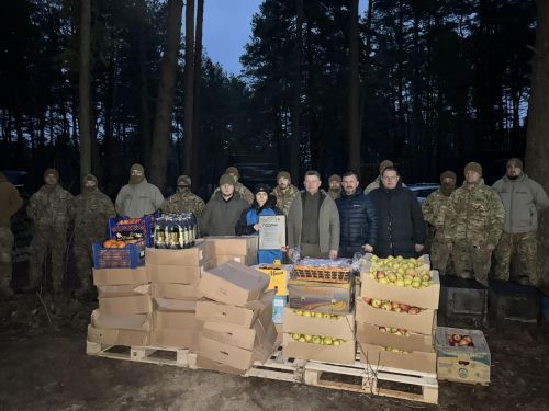 
Бійці бригади «Азов» подякували Тернопільській обласній раді за постійну підтримку