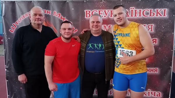 
Тернопільські спортсмени здобули перемоги на всеукраїнських змаганнях зі штовхання ядра у Львові
