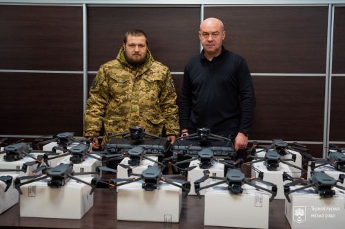 
Тернопіль для ЗСУ: розвідувальні MAVIC надійшли до 55-го батальйону