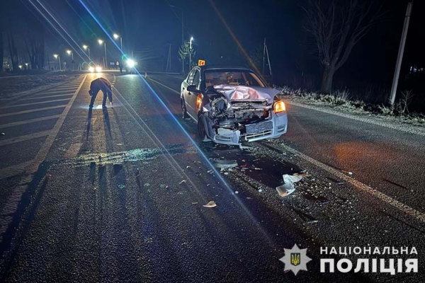 
Водій "БМВ" збив пішохода у Підгородньому