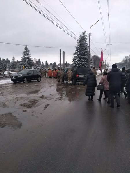 
Вчора у Великій Березовиці попрощалися з юним воїном Назарієм Смоляком