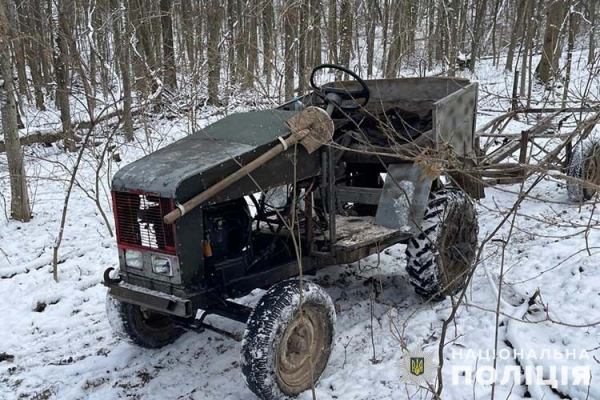 На Тернопільщині відкрили дві кримінальні справи на чоловіка, який різав повалені дерева у заповіднику