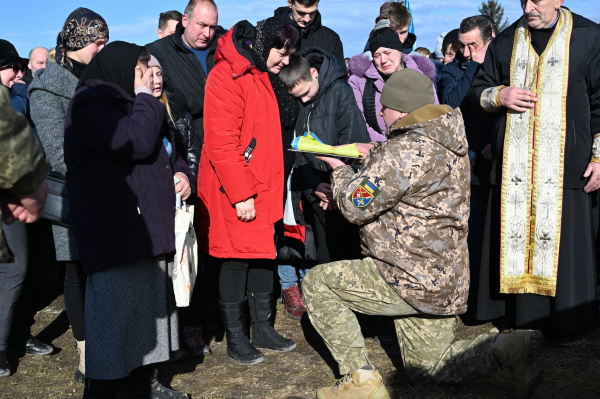 
На Лановеччині попрощались із загиблим військовим Василем Герасимюком (фото)