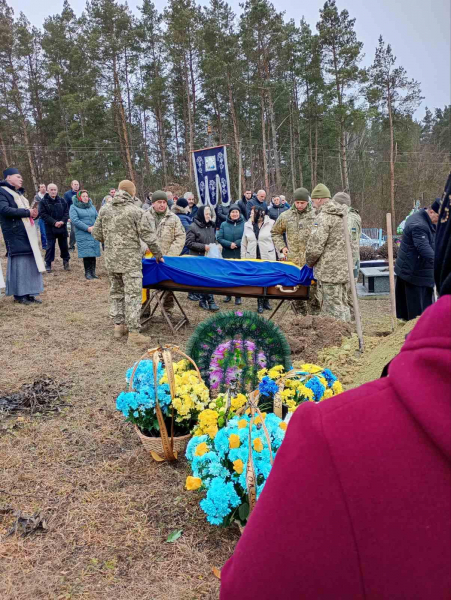 
У Борсуківській громаді поховали захисника, який помер, перебуваючи на лікуванні