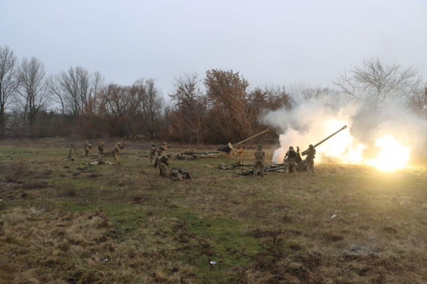 Як робот-пес і курсанти військового коледжу відтворили сучасний бій