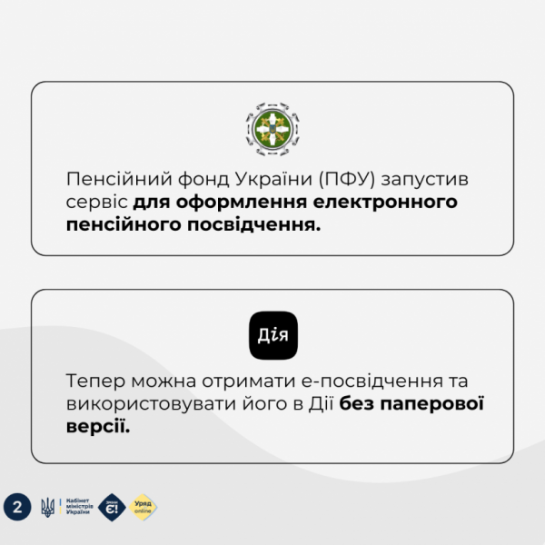 Як оформити електронне посвідчення пенсіонера — інструкція