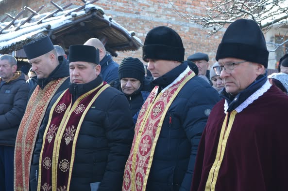 
На Збаражчині вшанували воїна, якого забрала в небесне військо тяжка хвороба