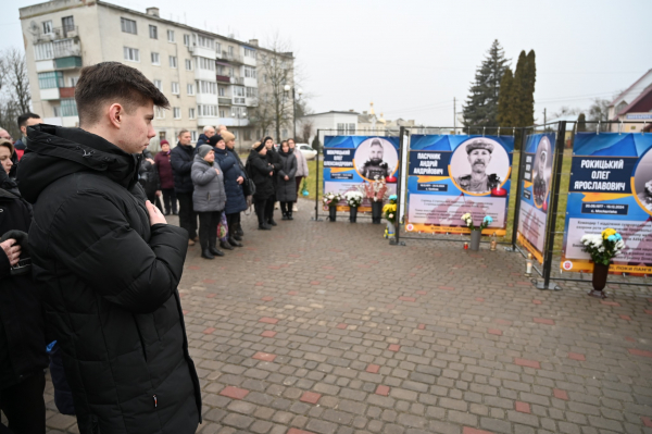 
Алею пам’яті відкрили у Лановецькій громаді (ФОТО)