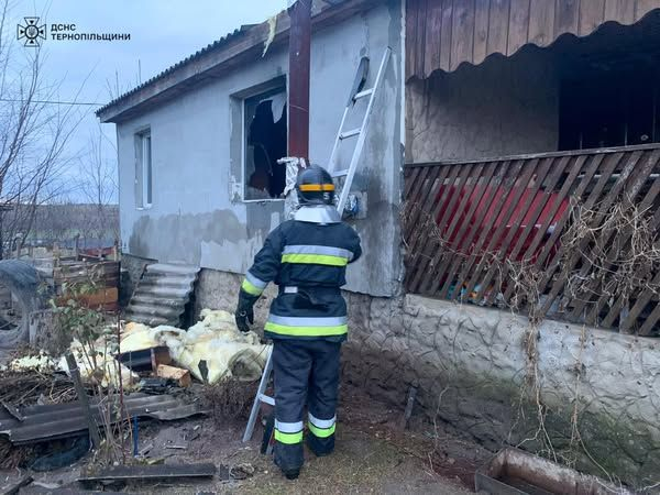 У Кременецькій громаді горів будинок