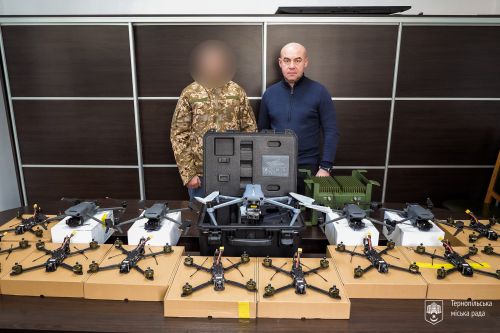 
Тернопіль для ЗСУ: FPV-дрони та Mavic 3 надійшли до 108-го гірсько-штурмового