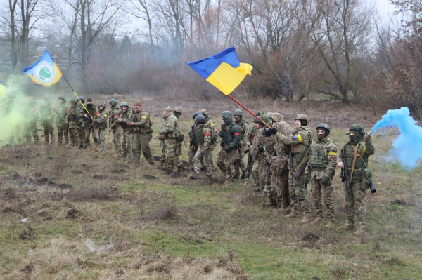 Як робот-пес і курсанти військового коледжу відтворили сучасний бій