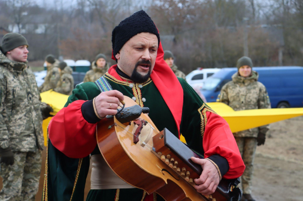 На межі Тернопільщини та Хмельниччини у День Соборності зустрілись представники чотирьох областей