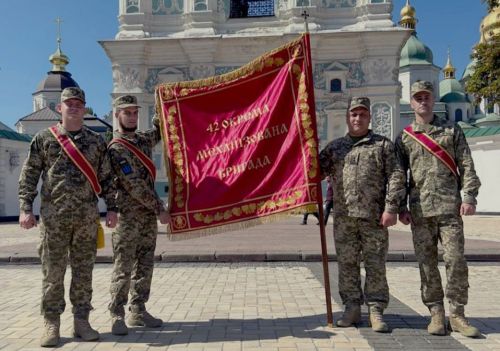 
Чортківська 42-га бригада святкує 2 річницю з дня створення (відео)