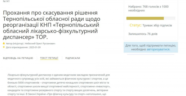 Чемпіонка світу закликала зберегти тернопільський фіздиспансер: створено петицію