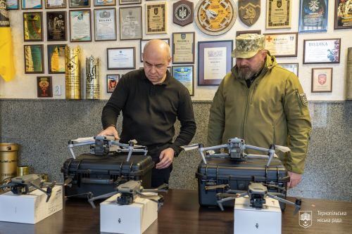 
Нова партія DJI Mavic 3 Pro та 3T від Тернополя для ЗСУ: Сергій Надал