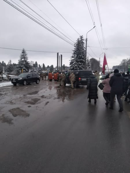 
Вчора у Великій Березовиці попрощалися з юним воїном Назарієм Смоляком