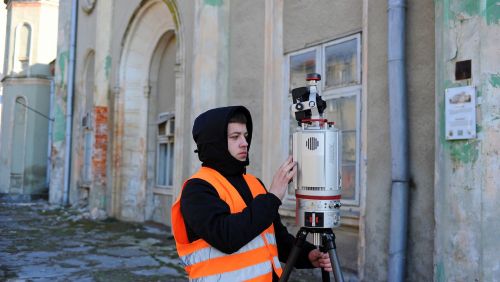 
Провели лазерне 3D сканування синагоги у громаді на Тернопільщині: планують відновлення святині (фото)