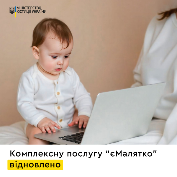 
У "Дії" відновили доступ до сервісу "єМалятко", який не працював через кібератаку