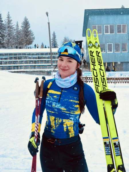 Спортсменка з Тернопільщини перемогла на Юніорському чемпіонаті України з біатлону