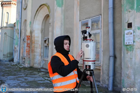 
Провели лазерне 3D сканування синагоги у громаді на Тернопільщині: планують відновлення святині (фото)