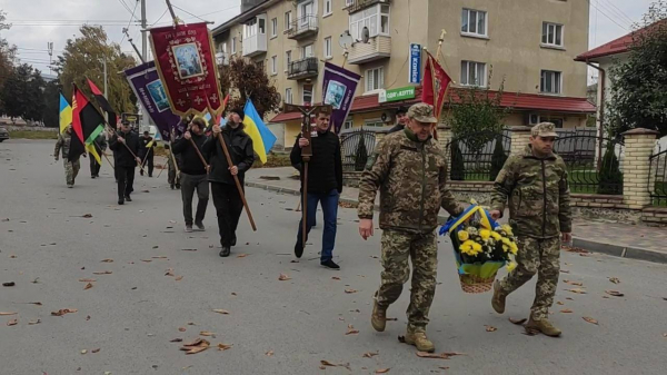 У Козівській громаді провели в останню дорогу ветерана війни Віталія Саніцького (фото)