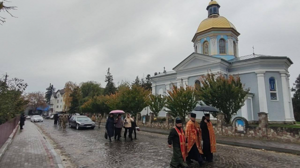 У Козівській громаді провели в останню дорогу ветерана війни Віталія Саніцького (фото)