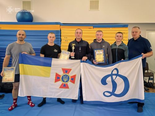Тернопільські рятувальники здобули «срібло» на чемпіонаті з самбо (фото)