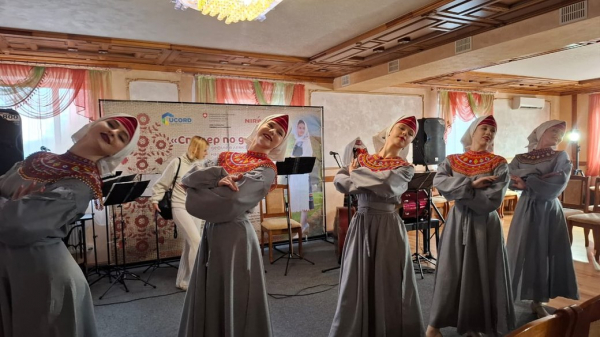 У Монастириськах показали колекцію лемківських костюмів (фото, відео)