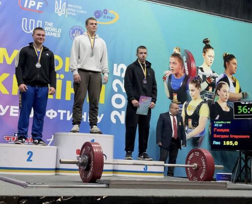 Юні пауерліфтери з Чортківщини - призери чемпіонату України