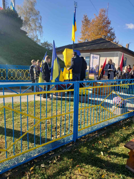 На Тернопільщині відкрили Алею Пам’яті Героїв у селі Коцюбинчики