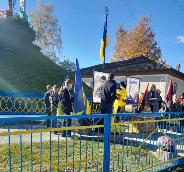 На Тернопільщині відкрили Алею Пам’яті Героїв у селі Коцюбинчики