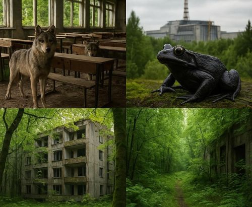 У Чорнобильській зоні відчуження відновилося життя: вчені фіксують еволюційні зміни у тварин