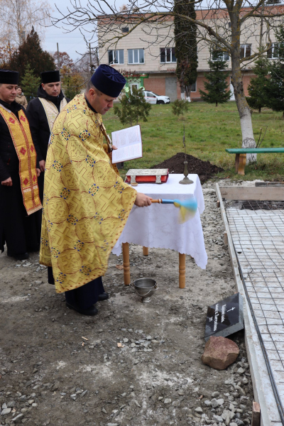 У Козовій розпочали будівництво каплиці Святого Пантелеймона (фото)