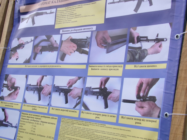 Тернополянам показали, як правильно поводитись зі зброєю (фото)