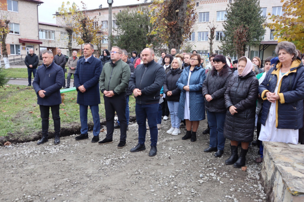 У Козовій розпочали будівництво каплиці Святого Пантелеймона (фото)
