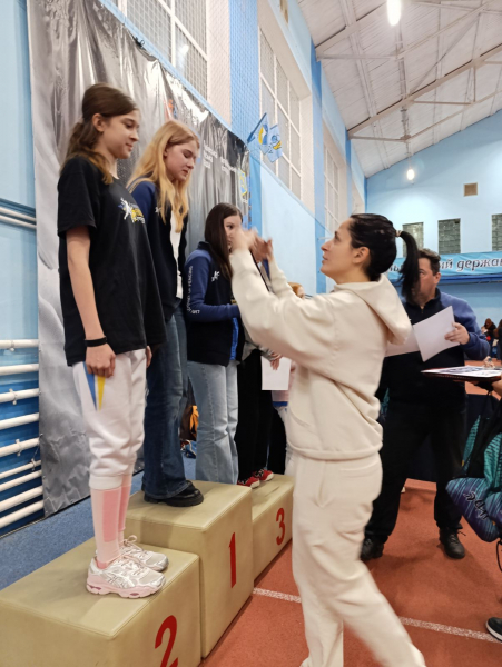 Фехтувальниці з Тернополя завоювали призові місця на етапі Всеукраїнської ліги пам'яті В.Миронюка (фото)