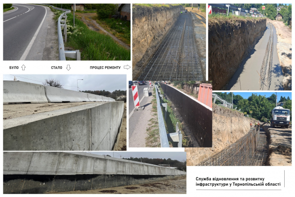 У Кровинці аварійно-ремонтні роботи через можливий зсув дороги (ФОТО)
