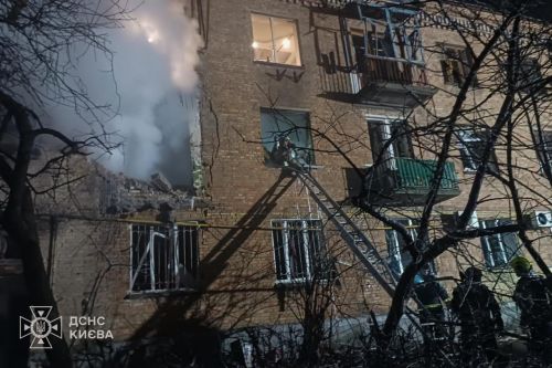 Нічні обстріли Києва та Київщини: є загиблі та постраждалі (фото, відео)