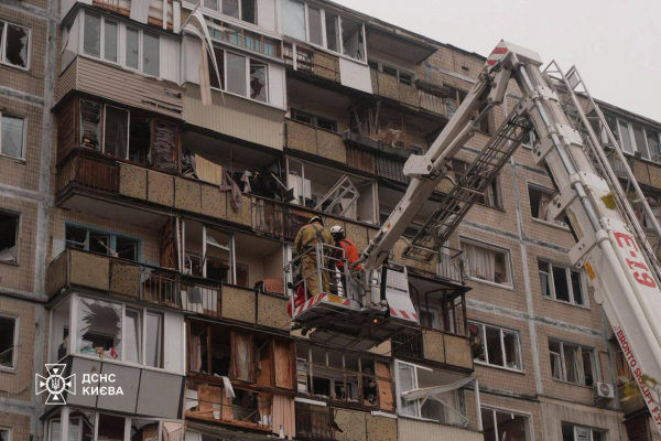 Усі пожежі ліквідовано: наслідки масованого обстрілу столиці (фото)