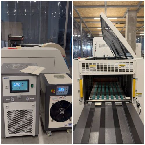 Вперше в Україні: на Західноукраїнській книжковій фабриці в Тернополі запрацювала сучасна машина Atexco