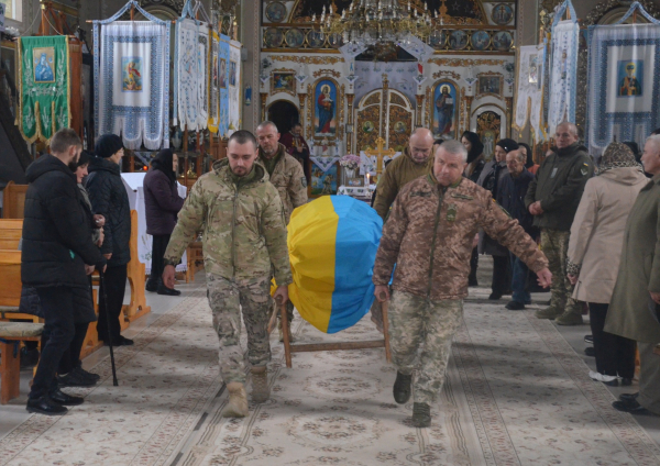 На Чортківщині попрощалися з Героєм Сергієм Возним (фото)