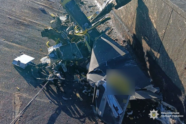 Впав «шахед», але не здетонував: у Тернополі під час масованої атаки рф вдалося врятувати людські життя (ФОТО)