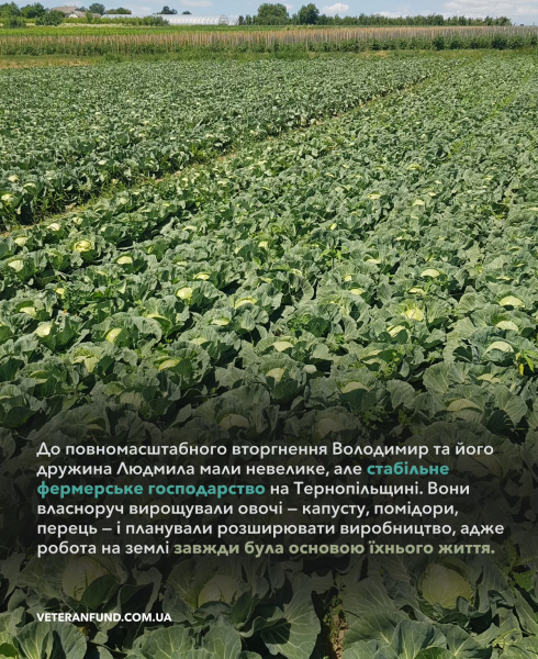 Після фронту – в агрономію: на Тернопільщині ветеран ЗСУ відкриває полуничний бізнес