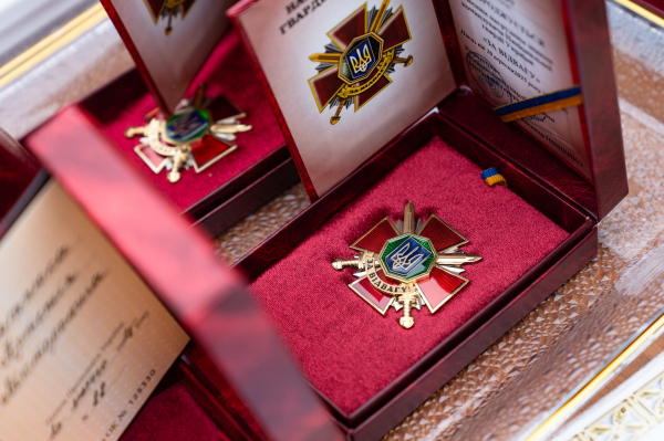 На Тернопільщині відзначили нагородами нацгвардійців, які служать на Донеччині (фото)