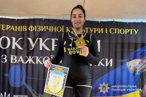 Чемпіонка України з важкої атлетики стала інспектором спецпідрозділу «КОРД» у Тернопільській області